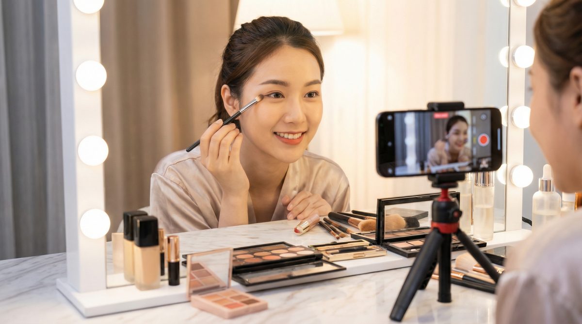 香蕉社区美妆视频教程